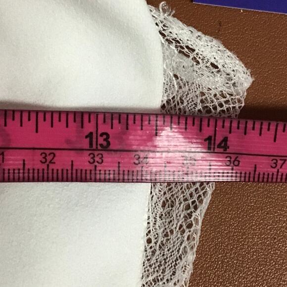 LULU'S XS Extraordinary Romance White Button Back Mermaid Maxi Dress B111 - Picture 7 of 9